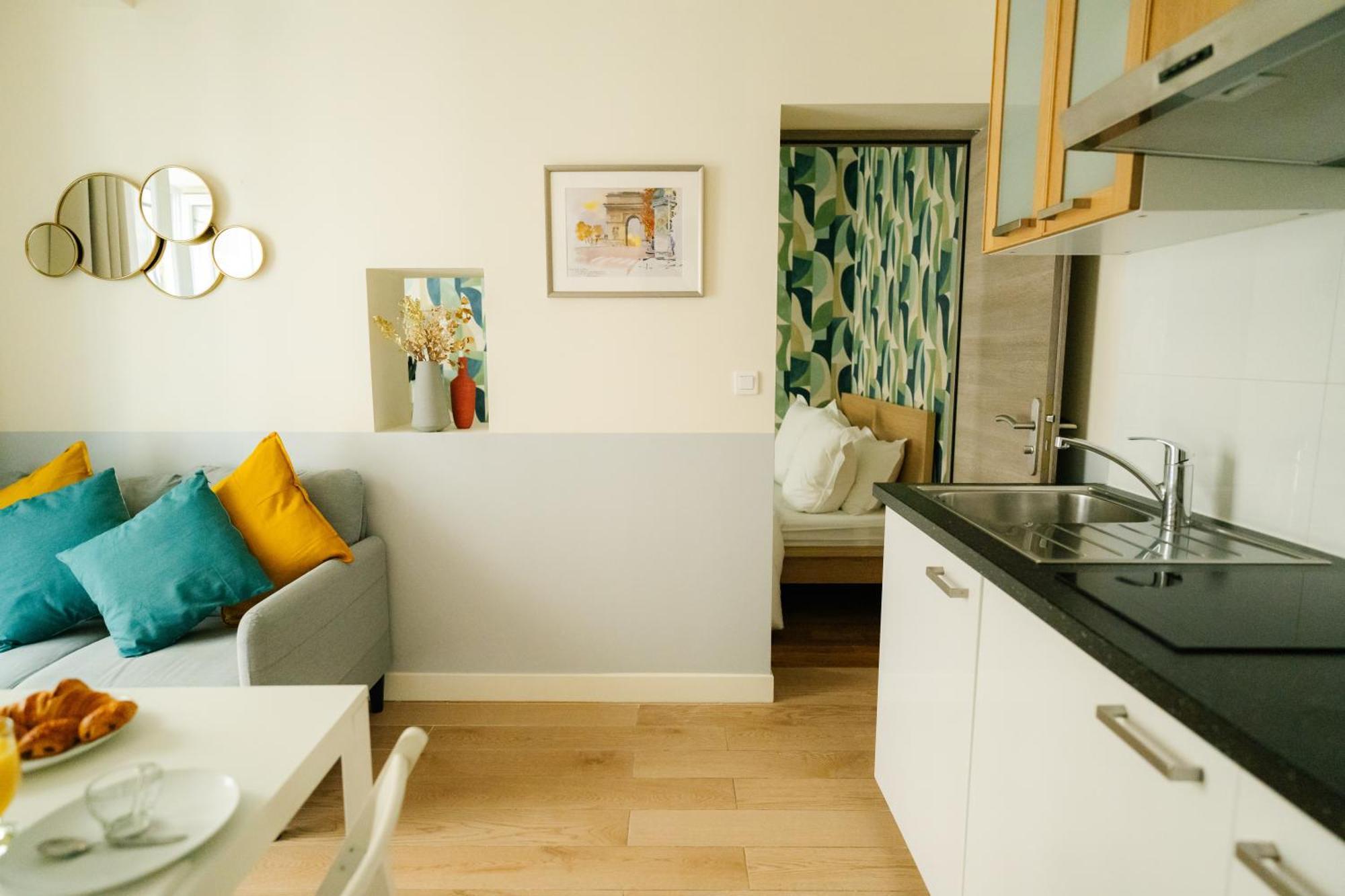 Appartamento Parisian Elegance Wood Near Bastille And Marais Parigi
